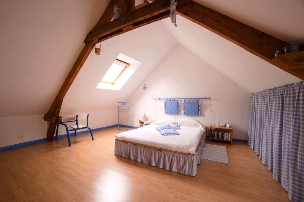 gite chambre bleu au domaine des camelias